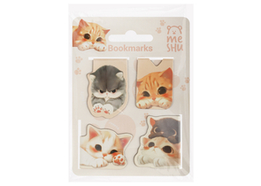 Закладки магнитные для книг Meshu, 4 шт., Cute Kittens Закладки магнитные для книг Meshu, 4 шт., Cute Kittens