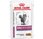 Корм влажный Royal Canin Renal (при хронической почечной недостаточности), 85 г, с курицей