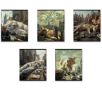 Тетрадь общая А5, 48 л. на скобе ErichKrause Big City Cats, 170×203 мм, клетка, ассорти