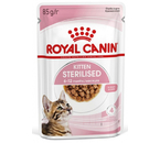 Корм влажный Royal Canin Kitten Sterilised (для стерилизованных котят), 85 г (в соусе)