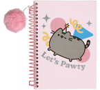 Блокнот на гребне А5 Pusheen, 150×210 мм, 48 л., линия, с подвеской (помпоном) Блокнот на гребне А5 Pusheen, 150×210 мм, 48 л., линия, с подвеской (помпоном)