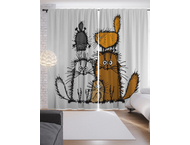 Набор штор с фотопечатью Joy Textile (сатен) Набор штор с фотопечатью Joy Textile (сатен)