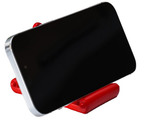 Фигурка-подставка для телефона полистоун «Манэки-нэко», 5,8*8,5*6,5 см, «С золотым слитком»