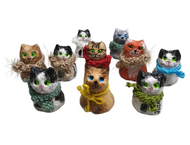 Фигурка «Котик в шарфике» (Крылова Н.М.)