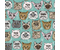 Чехол-накидка на автокресло универсальный Joy Textile, 45*62 см, «Кошачьи советы»
