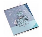 Тетрадь предметная А5, 48 л. на скобе «Котоформулы», 170×203 мм, клетка, «Биология»