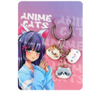 Брелок металлический Sima-Land, 2,5×9 см, Anime Брелок металлический Sima-Land, 2,5×9 см, Anime