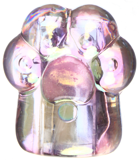 Точилка пластиковая Meshu Crystal Paw, 1 отверстие, ассорти Точилка пластиковая Meshu Crystal Paw, 1 отверстие, ассорти