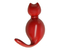 Крючок мебельный Cappio Cat, 6,5*1,5 см, красный