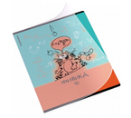 Тетрадь предметная А5, 48 л. на скобе «Котоформулы», 170×203 мм, клетка, «Физика»