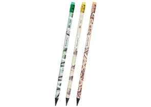 Карандаш чернографитный Brauberg Print, твердость грифеля ТМ, с ластиком, «Милые коты», ассорти Карандаш чернографитный Brauberg Print, твердость грифеля ТМ, с ластиком, «Милые коты», ассорти