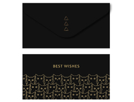 Открытка-конверт для денег Meshu