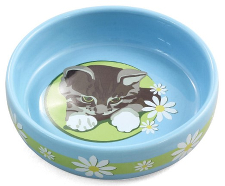 Миска керамическая Triol, 0,2 л, «Котенок» Миска керамическая Triol, 0,2 л, «Котенок»