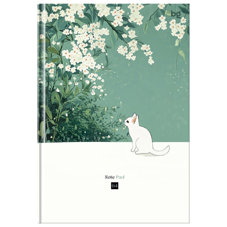 Книжка записная «Бизнес-блокнот» BG А5 (64 л.), 150*210 мм, клетка, «Расцвет»