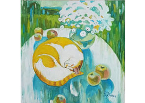 Картина «Сладкий сон» (Покотило А.А.), 70×70 см, холст, масло