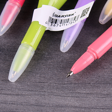 Ручка шариковая детская Darvish, корпус ассорти, стержень синий Ручка шариковая детская Darvish, корпус ассорти, стержень синий