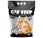 Наполнитель силикагелевый впитывающий для лотков Cat Step, 3,8 л (1,67 кг), Arctic Black&White