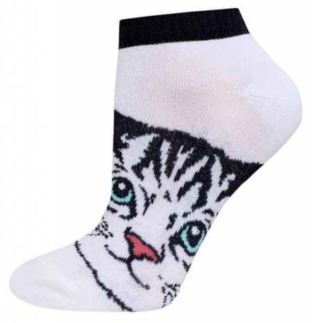 Носки женские «Брестские» Classic, размер 25, рис.258, укороченные, белые Носки женские «Брестские» Classic, размер 25, рис.258, укороченные, белые