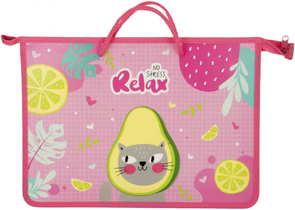 Папка для тетрадей ArtSpace с ручками (40 мм), 340×245×40 мм, Avo-cat