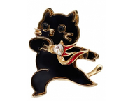 Брошь «Кот-герой» Брошь «Кот-герой»