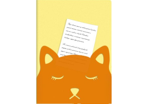 Папка для тетрадей на кнопке «Кот» А4 (3 отделения), 310×230 мм Папка для тетрадей на кнопке «Кот» А4 (3 отделения), 310×230 мм