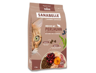Корм сухой Bosch Sanabelle Indoor mit Perlhuhn & Preiselbeeren (для кошек в помещениях)