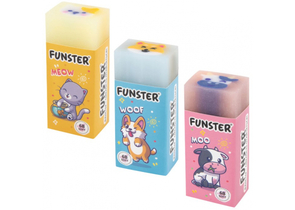 Ластик Funster Pets, 50×21×16 мм, ассорти Ластик Funster Pets, 50×21×16 мм, ассорти