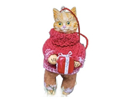 Игрушка ватная «Новогодний котик» (Пинчук М.Ю.) Игрушка ватная «Новогодний котик» (Пинчук М.Ю.)