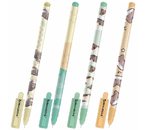 Ручка гелевая Brauberg Cute, «Милые коты», корпус ассорти, стержень синий