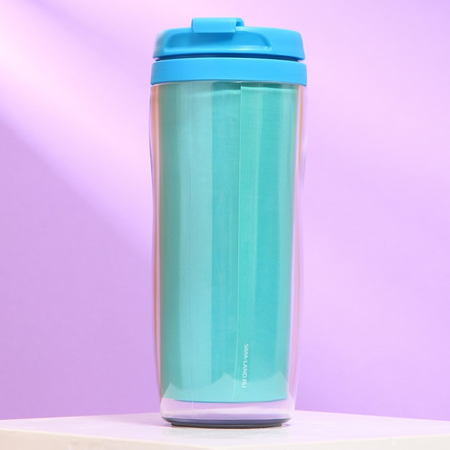 Термостакан, 350 мл, «Чаёк без конфетки, как пюре без котлетки» Термостакан, 350 мл, «Чаёк без конфетки, как пюре без котлетки»