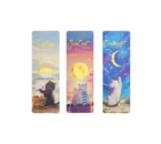 Закладки пластиковые для книг Meshu, 3 шт., 45×135 мм, Sun Cat Закладки пластиковые для книг Meshu, 3 шт., 45×135 мм, Sun Cat