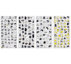 Наклейки виниловые декоративные Funster, 17,5×9 см, «Забавные зверята», ассорти Наклейки виниловые декоративные Funster, 17,5×9 см, «Забавные зверята», ассорти