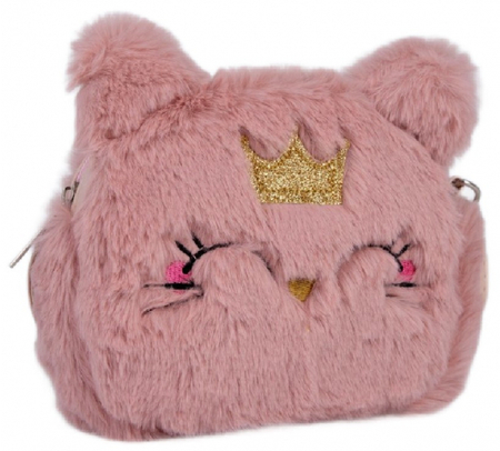 Сумочка меховая детская Sima-Land, 15*12 см, «Кошечка»