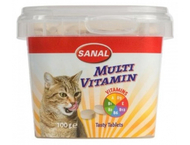 Витамины для кошек Sanal «Мультивитамин» Витамины для кошек Sanal «Мультивитамин»
