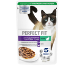 Корм влажный Perfect Fit (для поддержания здоровья почек), 75 г, «Кролик в соусе»