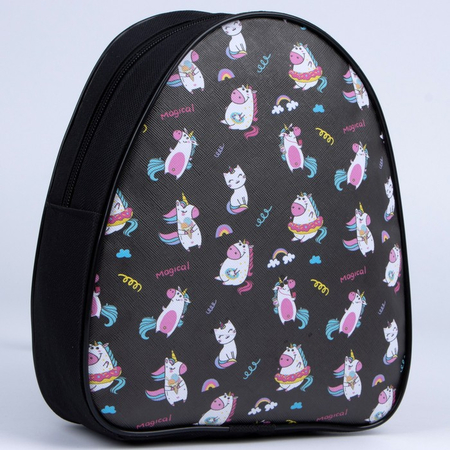 Рюкзак детский через плечо, 23*20,5 см, Unicorn Style