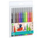 Фломастеры Berlingo «Жил-был кот», 12 цветов, толщина линии 1-2 мм, вентилируемый колпачок Фломастеры Berlingo «Жил-был кот», 12 цветов, толщина линии 1-2 мм, вентилируемый колпачок