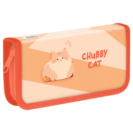 Пенал однокамерный ArtSpace, 190*90 мм, Chubby Cat