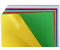 Картон цветной двусторонний А4 «Лилия Холдинг», 14 цветов, 14 л., мелованный, «Хитрец»