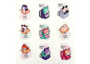 Ластик Meshu, 40×30×13 мм, Meow-bag, ассорти Ластик Meshu, 40×30×13 мм, Meow-bag, ассорти