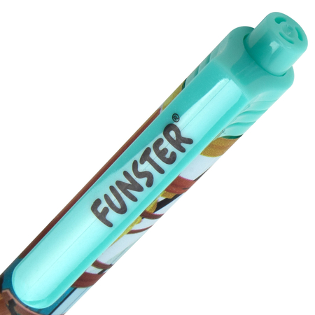 Ручка шариковая автоматическая Funster, Cute Animals, корпус ассорти, стержень синий Ручка шариковая автоматическая Funster, Cute Animals, корпус ассорти, стержень синий