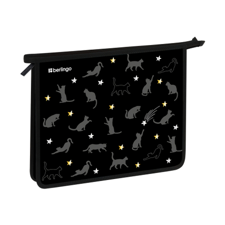Папка для тетрадей Berlingo А5, 240*205*40 мм, Meow Galaxy Папка для тетрадей Berlingo А5, 240*205*40 мм, Meow Galaxy