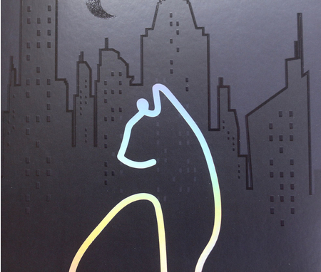 Тетрадь общая А5, 48 л. на скобе «Голографические кошки», 163*203 мм, клетка, ассорти Тетрадь общая А5, 48 л. на скобе «Голографические кошки», 163*203 мм, клетка, ассорти