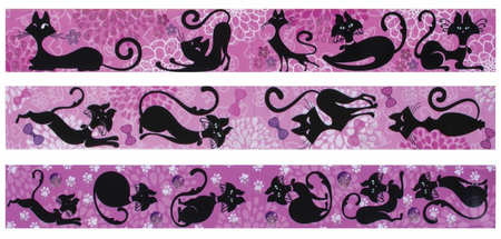 Закладки магнитные для книг «Юнландия», 6 шт., 25*196 мм, «Гламур»