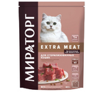 Корм сухой «Мираторг» Extra Meat (для стерилизованных кошек старше 1 года), 400 г, телятина