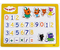 Игрушка деревянная «Три Кота» (доска магнитная с цифрами), 30*22,5 см, 3+