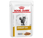 Корм влажный Royal Canin Urinary S/O (для взрослых кошек, профилактика мочекаменной болезни), 85 г (в соусе)
