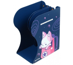 Подставка для книг Meshu, 19×14,7×10,5 см, темно-синяя, Space Cat Подставка для книг Meshu, 19×14,7×10,5 см, темно-синяя, Space Cat
