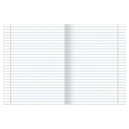 Тетрадь школьная А5, 12 л. на скобе Brauberg, 165*205 мм, линия, ассорти (цена за 1 шт.)