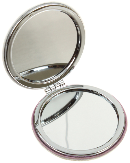 Зеркальце карманное складное Meshu, 70*70 мм, Black Cat Зеркальце карманное складное Meshu, 70*70 мм, Black Cat